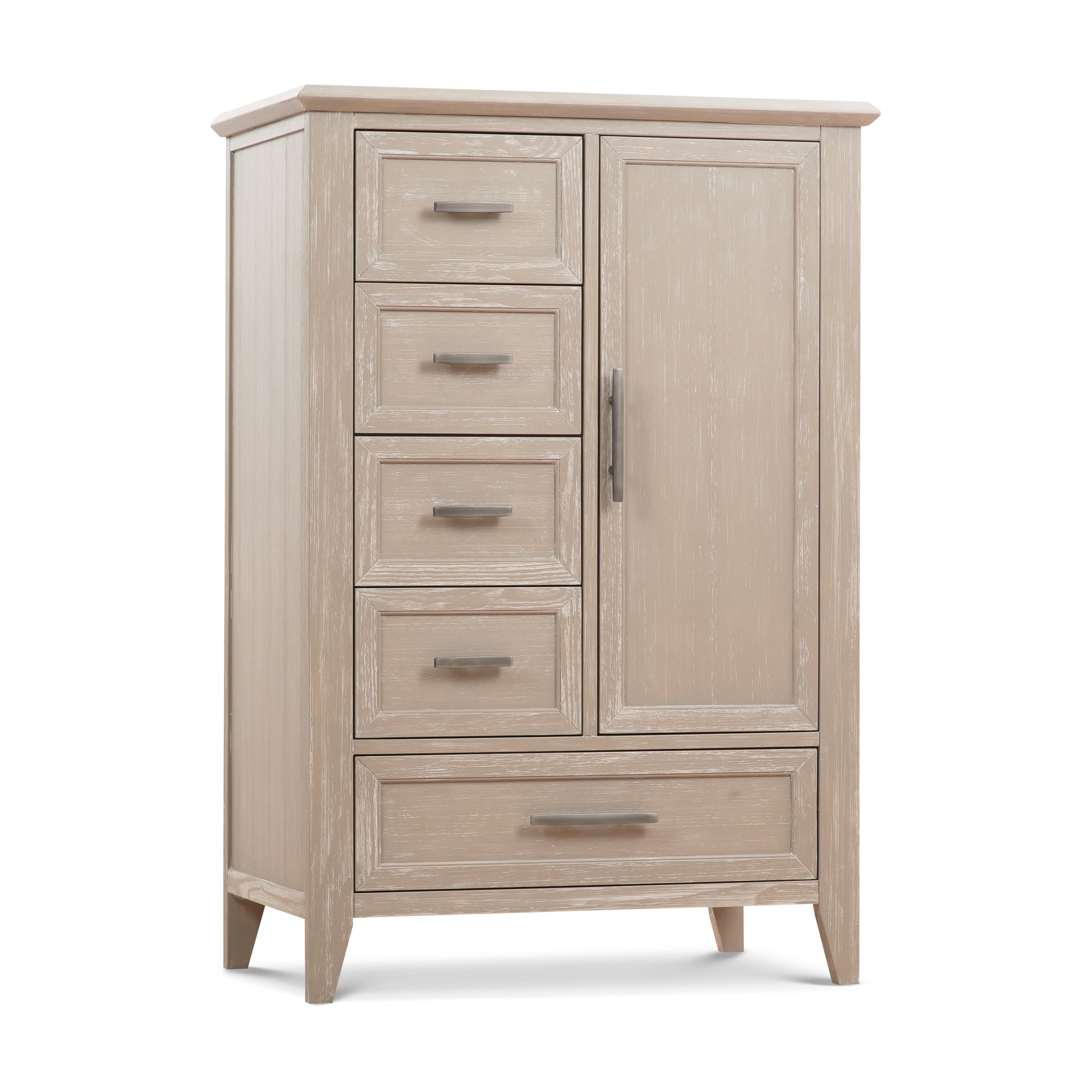 B14427SDB,Monogram by Namesake,Barrow Chifforobe in Sandbar