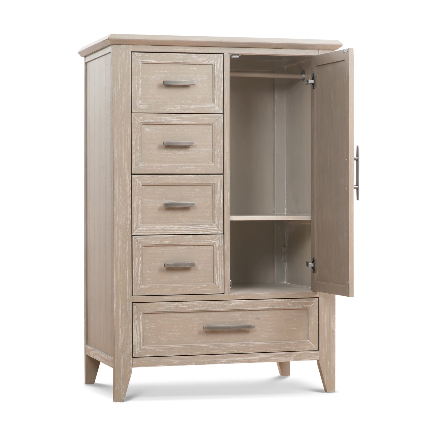 B14427SDB,Monogram by Namesake,Barrow Chifforobe in Sandbar