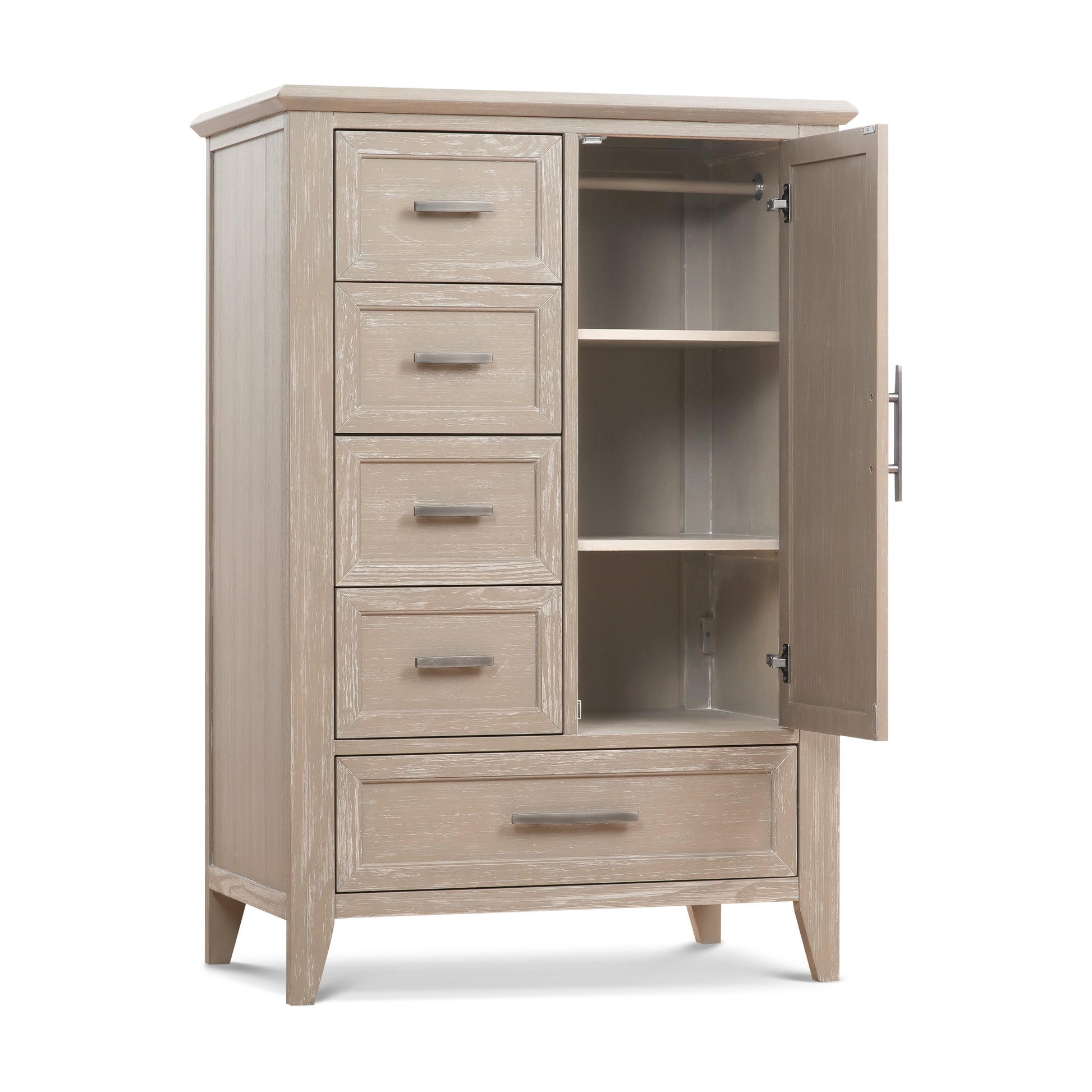 B14427SDB,Monogram by Namesake,Barrow Chifforobe in Sandbar