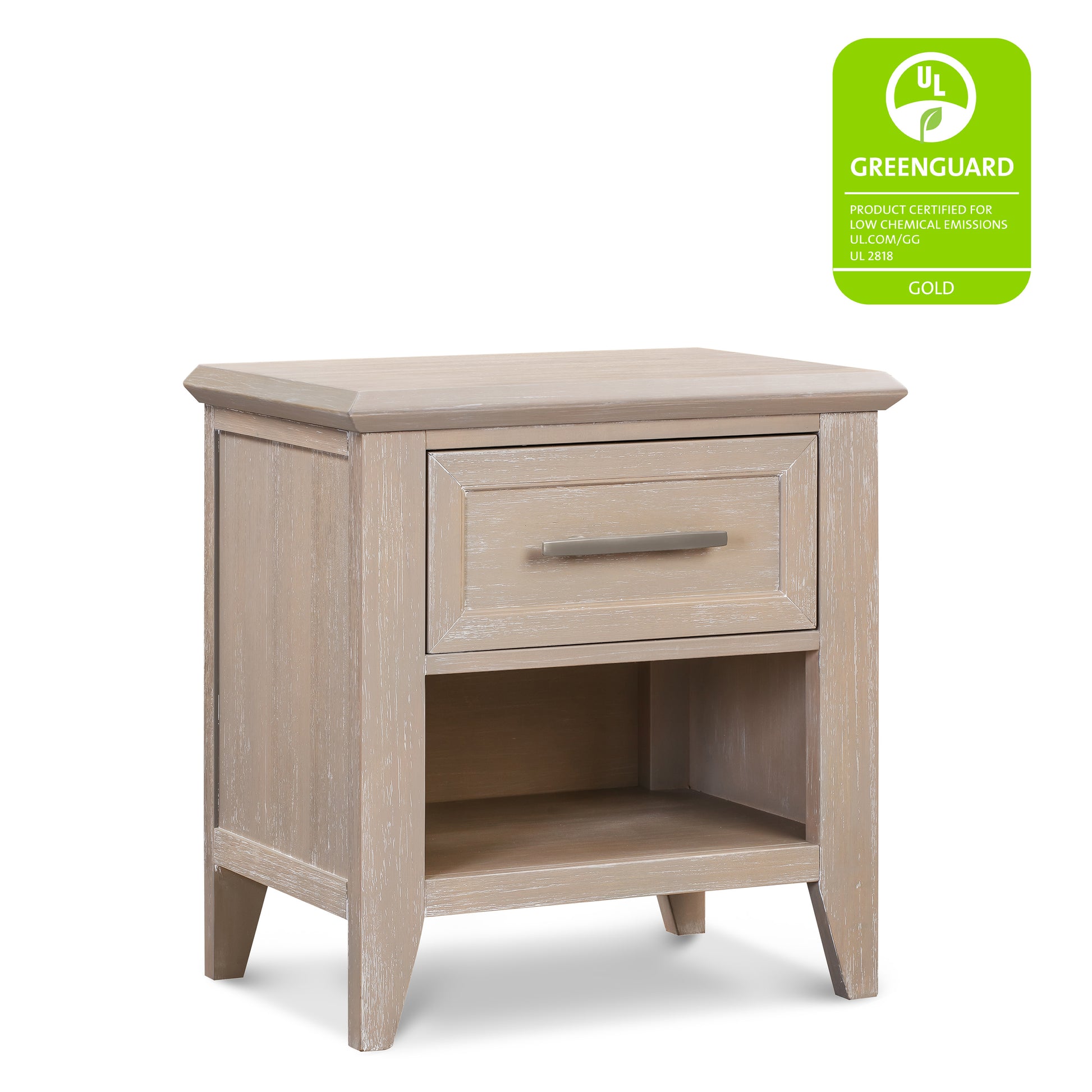 B14460SDB,Monogram by Namesake,Barrow Nightstand in Sandbar