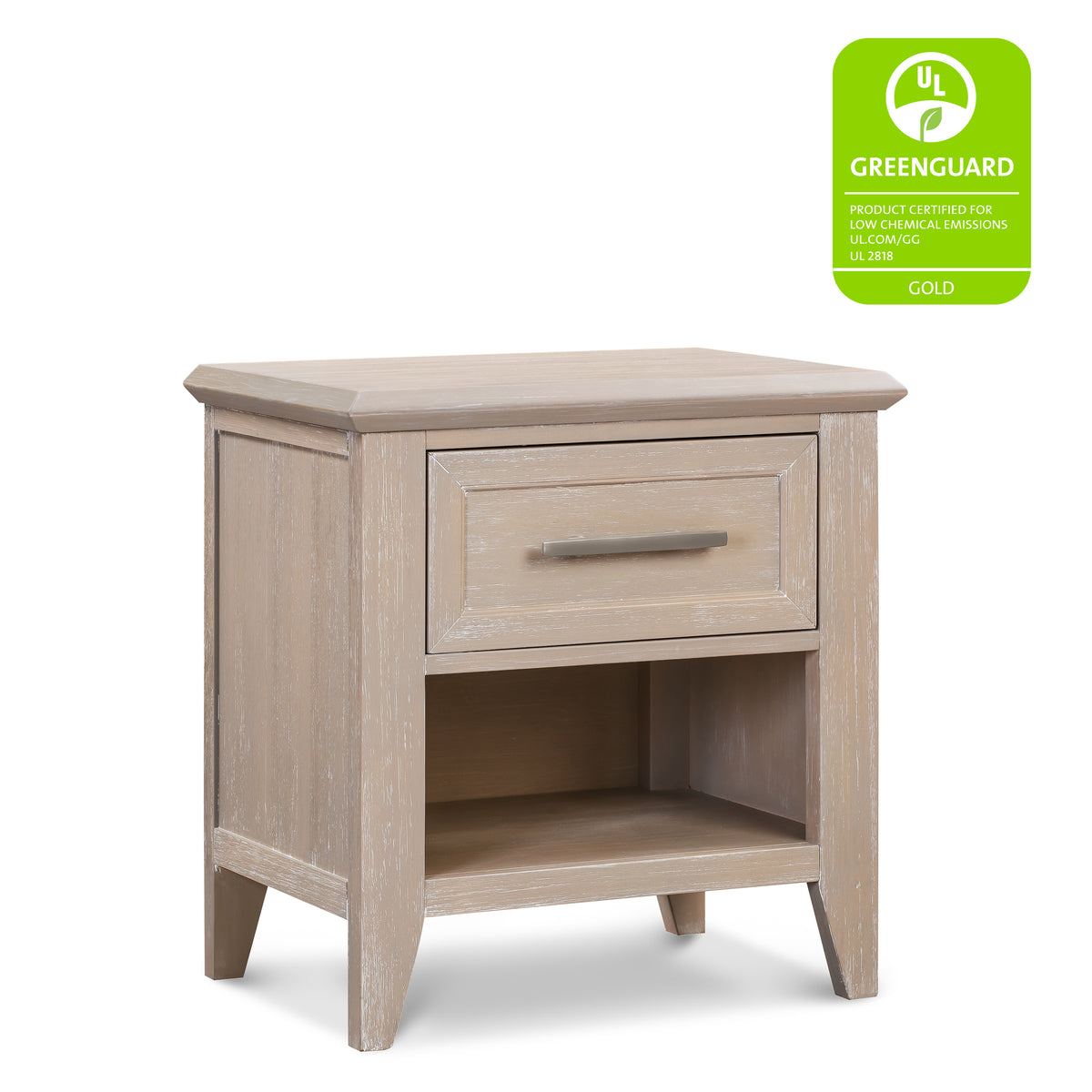 B14460SDB,Monogram by Namesake,Barrow Nightstand in Sandbar