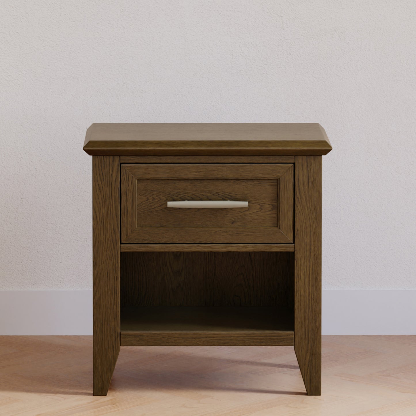 B14460TE,Monogram by Namesake,Barrow Nightstand in Toffee