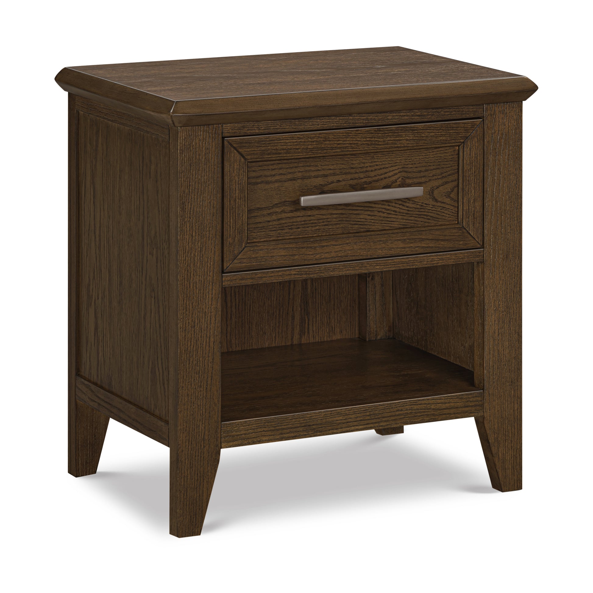 B14460TE,Monogram by Namesake,Barrow Nightstand in Toffee