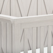 B14501WDF,Monogram by Namesake,Emory Farmhouse 4-in-1 Convertible Crib in White Driftwood