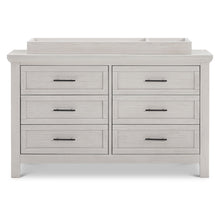 B14516WDF,Monogram by Namesake,Emory Farmhouse 6-Drawer Dresser in White Driftwood