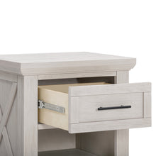B14560WDF,Monogram by Namesake,Emory Farmhouse Nightstand in White Driftwood