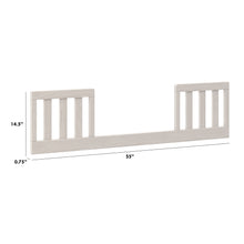 B14599WDF,The MDB Family,Toddler Bed Conversion Kit in White Driftwood