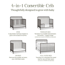 B15301UR,Namesake,Winston 4-in-1 Convertible Crib in Vintage Iron