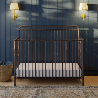 B15301UR,Namesake,Winston 4-in-1 Convertible Crib in Vintage Iron