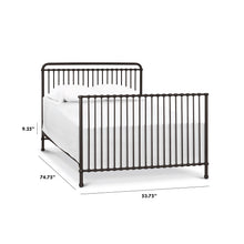B15399UR,Namesake,Winston Full Size Bed Conversion Kit in Vintage Iron Finish