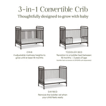 B15501UR,Namesake,Abigail 3-in-1 Convertible Crib in Vintage Iron