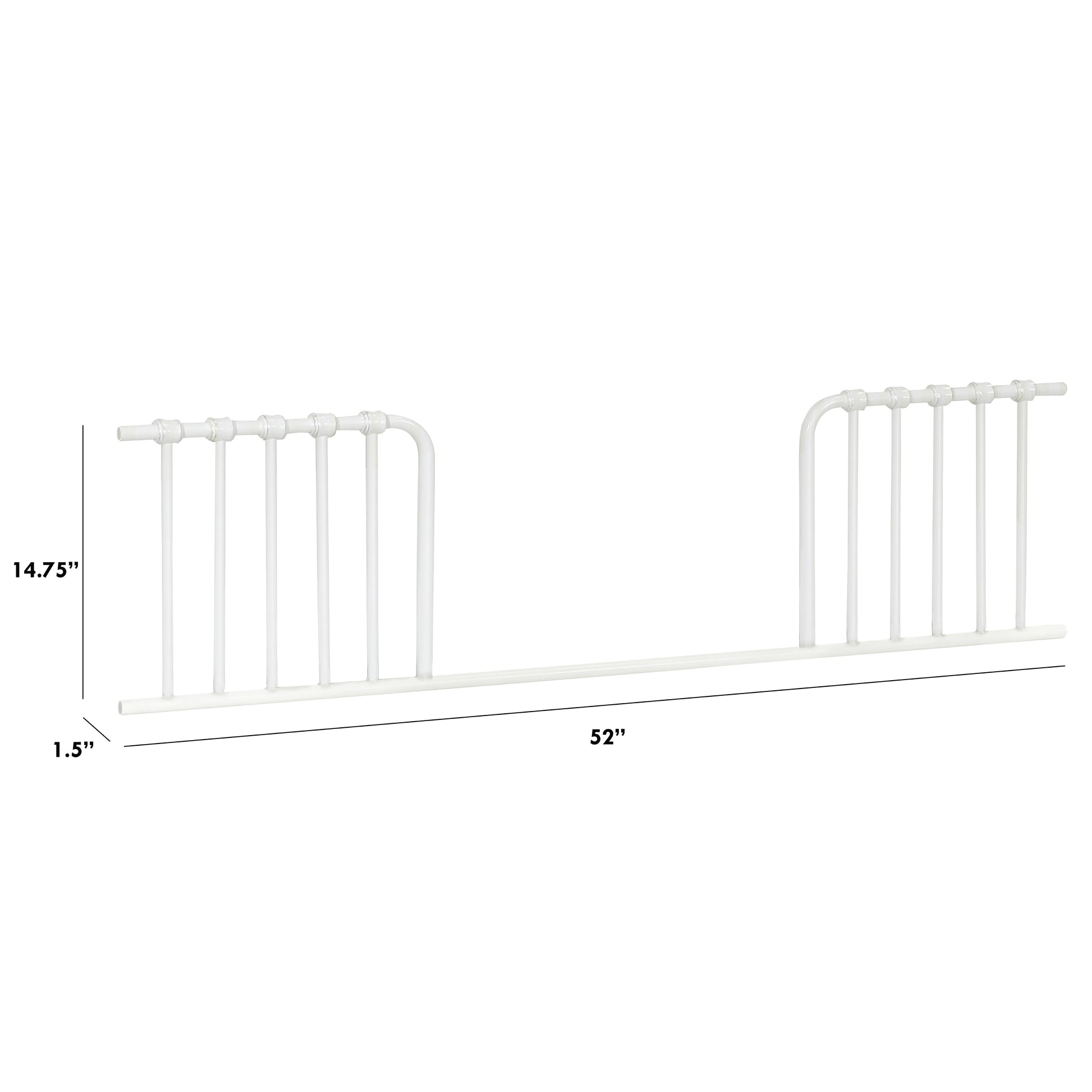 B15599WX,Namesake,Toddler Bed Conversion Kit for Abigail and Winston in Washed White