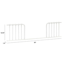 B15599WX,Namesake,Toddler Bed Conversion Kit for Abigail and Winston in Washed White