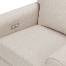 B17787PBEW,Monogram by Namesake,Monroe Pillowback Power Recliner in Performance Beach Eco-Weave