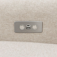 B17787PBEW,Monogram by Namesake,Monroe Pillowback Power Recliner in Performance Beach Eco-Weave