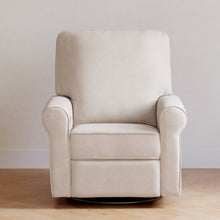 B17787PBEW,Monogram by Namesake,Monroe Pillowback Power Recliner in Performance Beach Eco-Weave