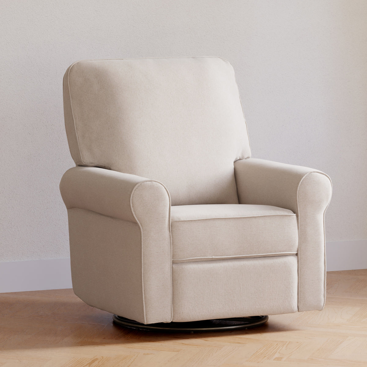 B17787PBEW,Monogram by Namesake,Monroe Pillowback Power Recliner in Performance Beach Eco-Weave