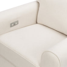 B17787PCMEW,Monogram by Namesake,Monroe Pillowback Power Recliner in Performance Cream Eco-Weave
