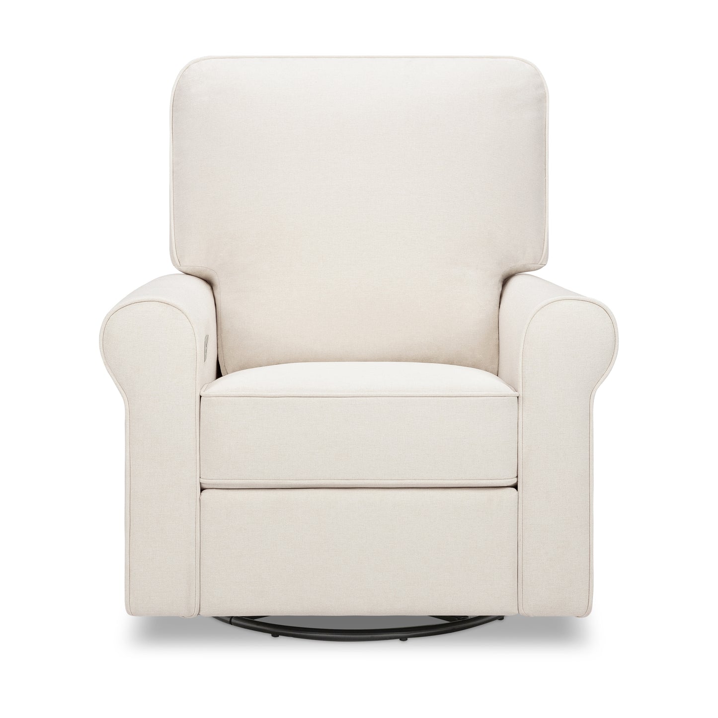 B17787PCMEW,Monogram by Namesake,Monroe Pillowback Power Recliner in Performance Cream Eco-Weave