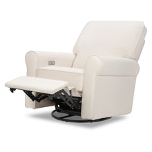 B17787PCMEW,Monogram by Namesake,Monroe Pillowback Power Recliner in Performance Cream Eco-Weave