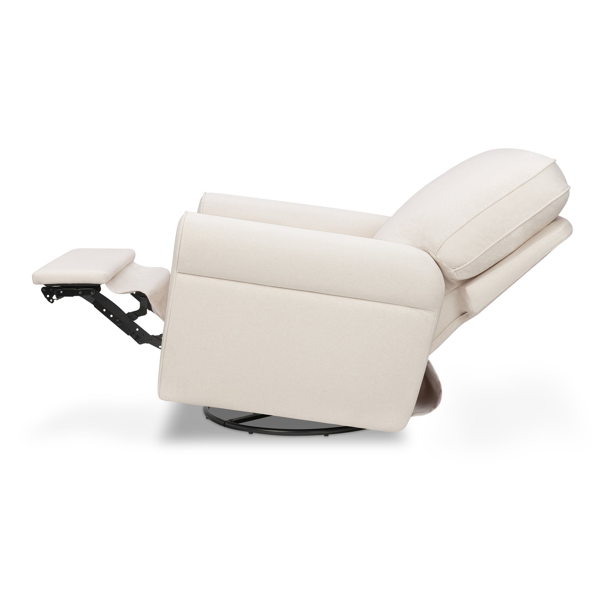 B17787PCMEW,Monogram by Namesake,Monroe Pillowback Power Recliner in Performance Cream Eco-Weave