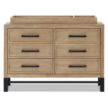 B25816DF,Monogram by Namesake,Newbern 6-Drawer Assembled Dresser in Driftwood