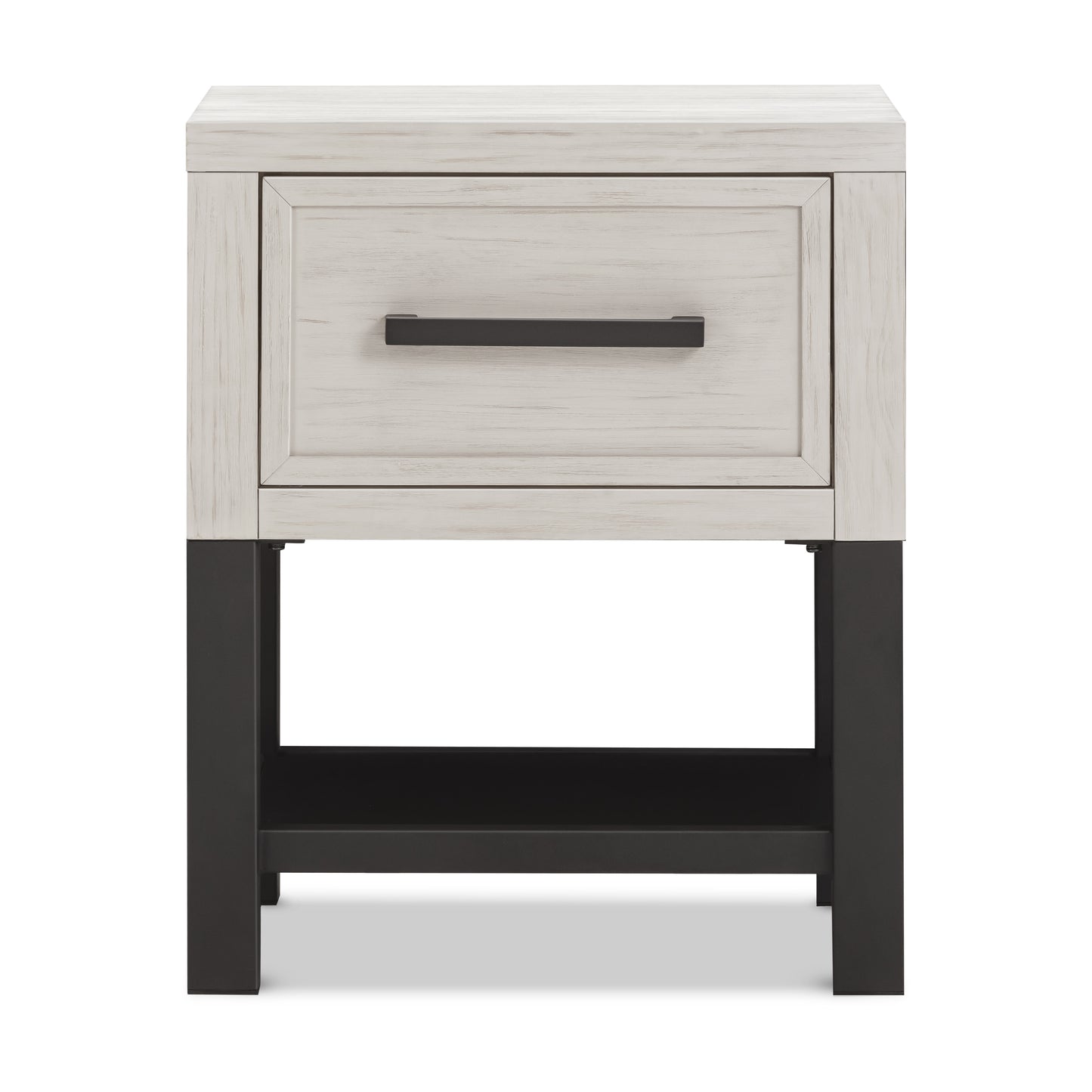 B25860WDF,Monogram by Namesake,Newbern Nightstand  Assembled in White Driftwood