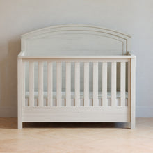 B26401WDF,Monogram by Namesake,Hemsted 4-in-1 Convertible Crib in White Driftwood