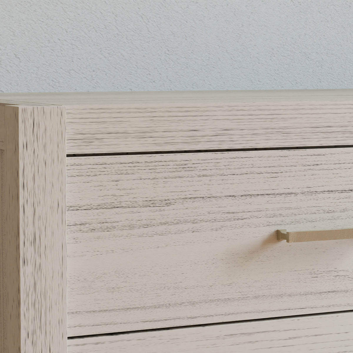 B26416WDF,Monogram by Namesake,Hemsted 6-Drawer Assembled Dresser in White Driftwood