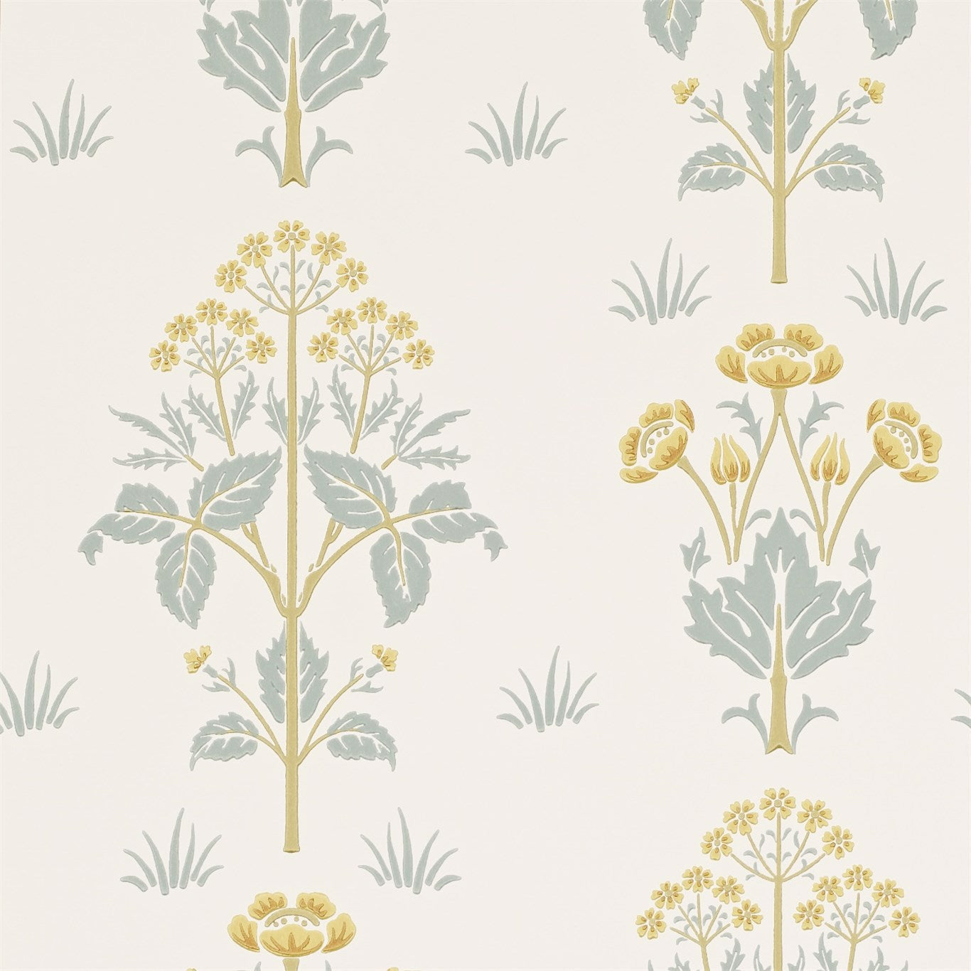 DM6P210349, Morris & Co. Meadow Sweet Wallpaper