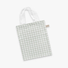 Gooslings Picnic Gingham Crib Sheet - Green
