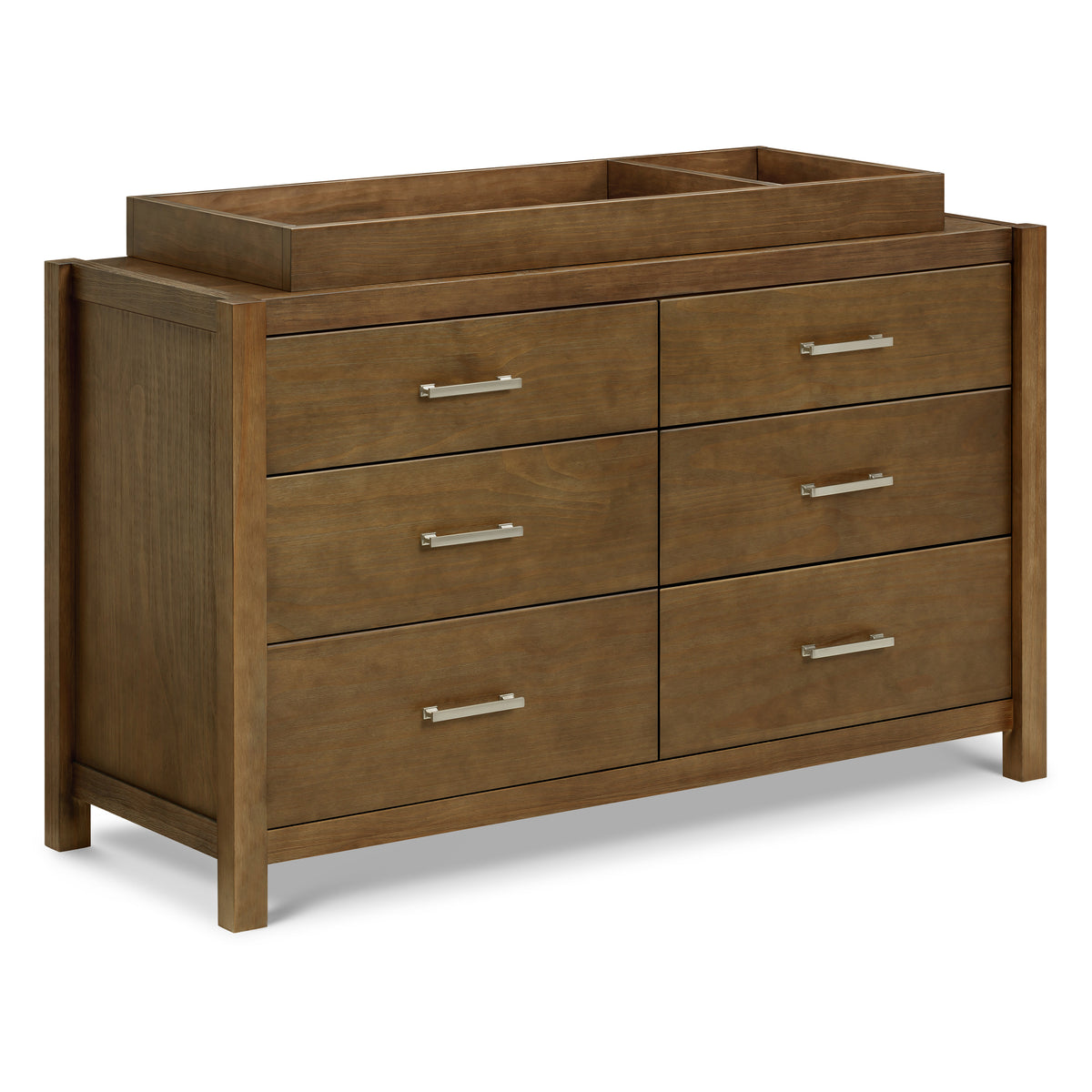 M0619LDF,The MDB Family,Universal Wide Removable Changing Tray in Walnut Driftwood
