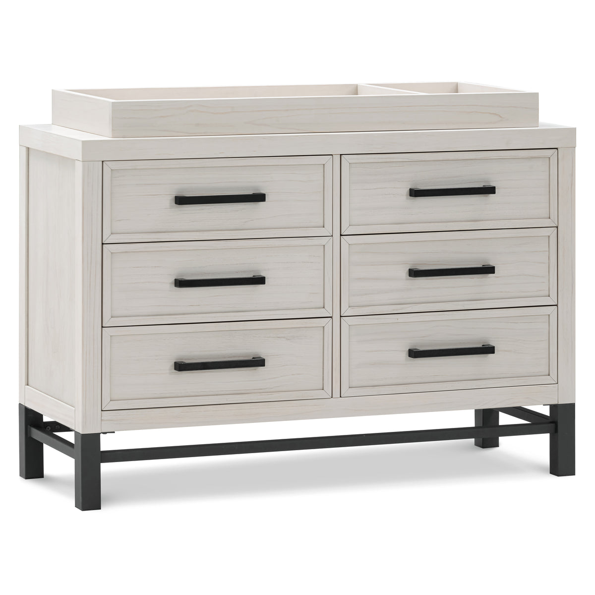 M0619WDF,The MDB Family,Universal Wide Removable Changing Tray in White Driftwood