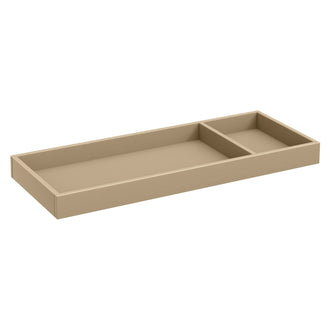 M0619WP,The MDB Family,Universal Wide Removable Changing Tray in Washed Pine