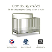 M15301HS,Namesake,Winston 4-in-1 Convertible Crib in Heirloom Sage