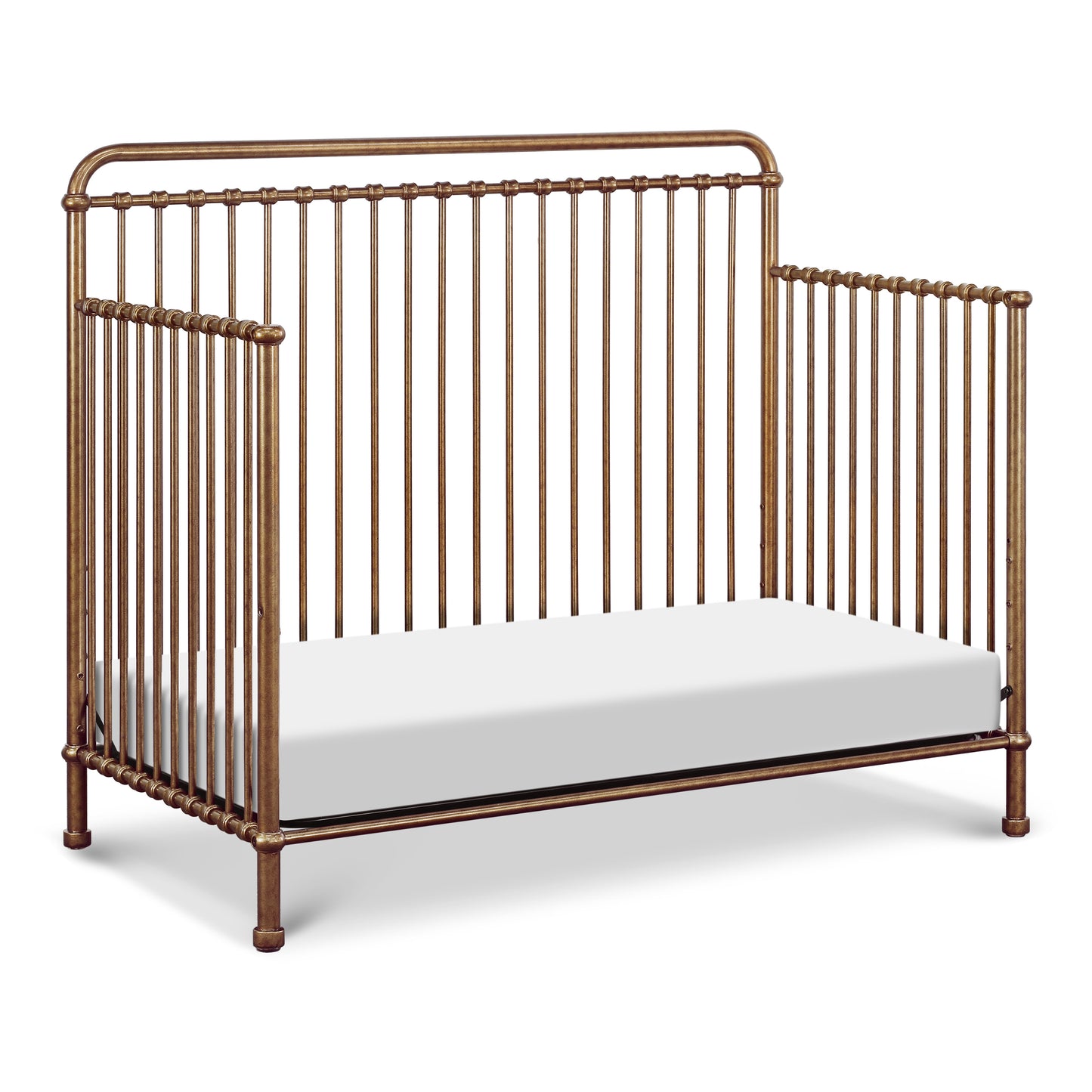 M15301VG,Namesake,Winston 4-in-1 Convertible Crib in Vintage Gold