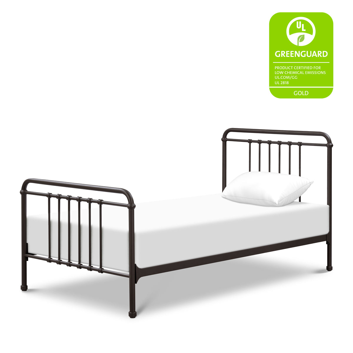 M15369UR,Namesake Kids,Winston Twin Bed in Vintage Iron