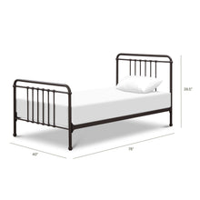 M15369UR,Namesake Kids,Winston Twin Bed in Vintage Iron