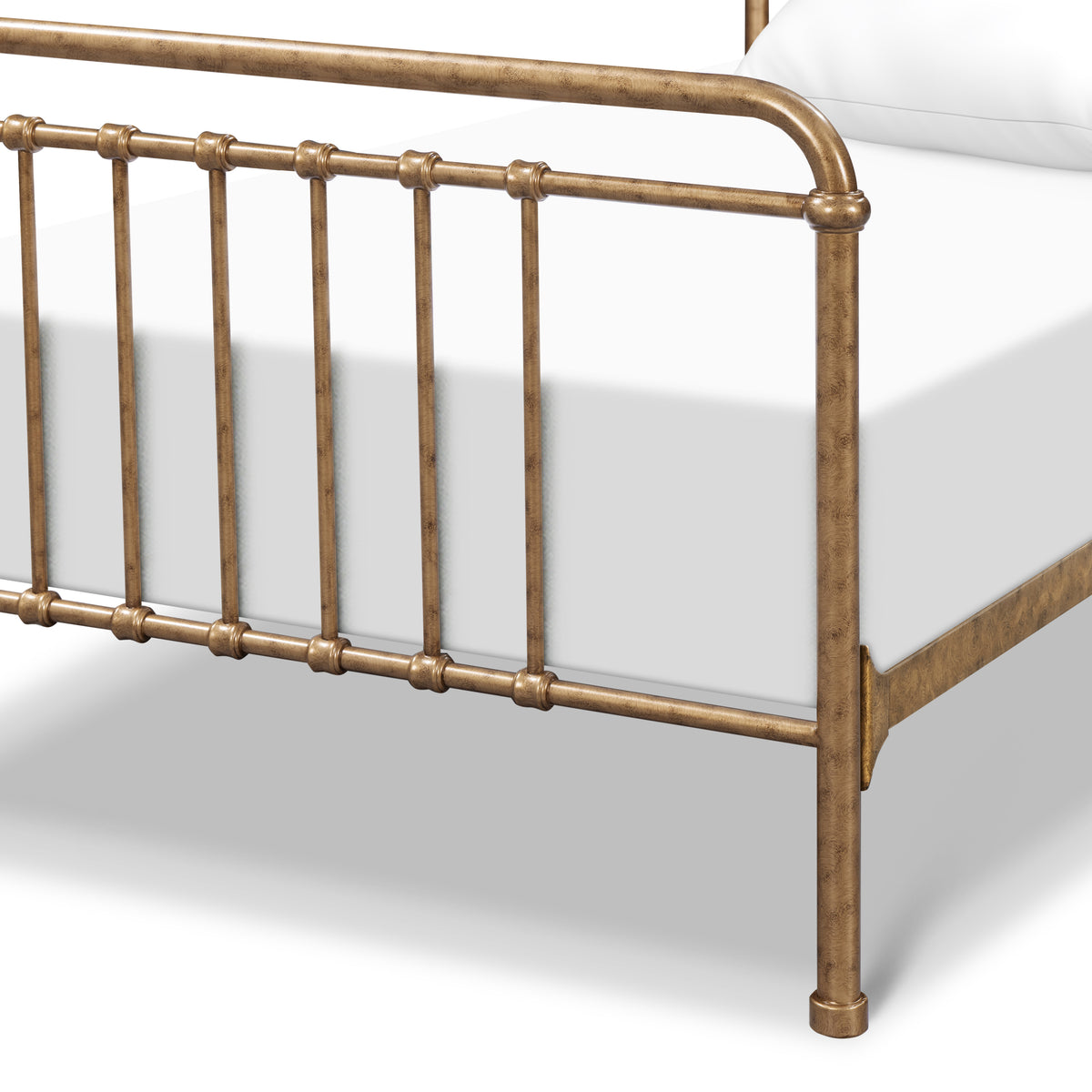 M15369VG,Namesake Kids,Winston Twin Bed in Vintage Gold