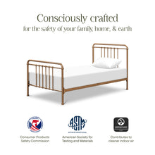M15369VG,Namesake Kids,Winston Twin Bed in Vintage Gold