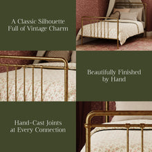 M15369VG,Namesake Kids,Winston Twin Bed in Vintage Gold