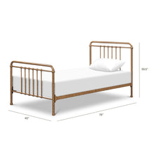 M15369VG,Namesake Kids,Winston Twin Bed in Vintage Gold