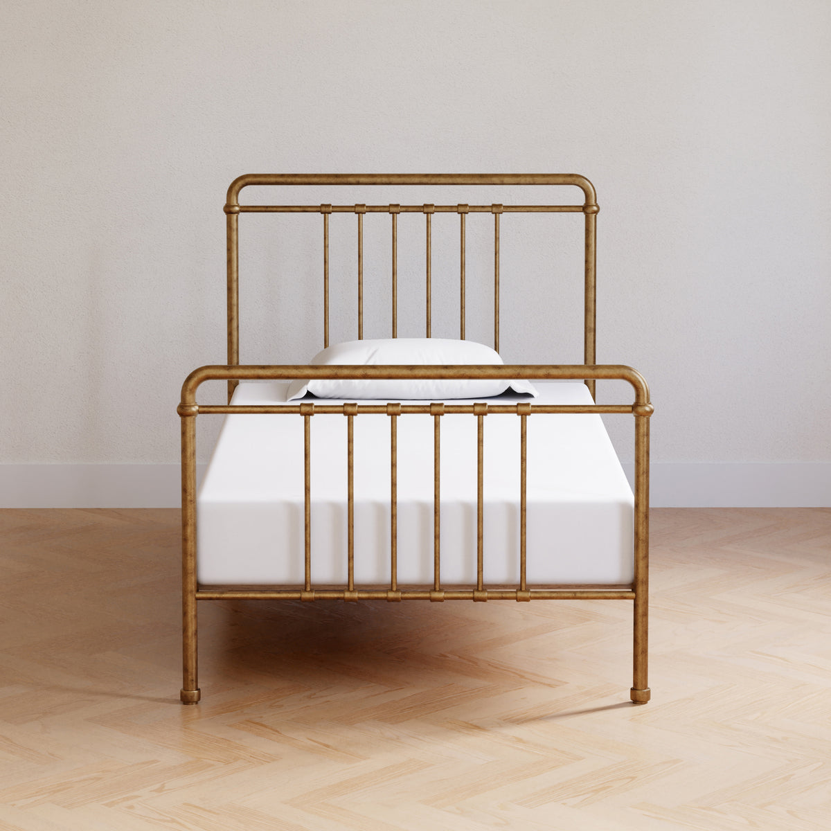 M15369VG,Namesake Kids,Winston Twin Bed in Vintage Gold