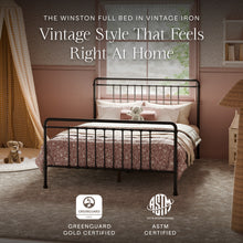 M15396UR,Namesake Kids,Winston Full Bed in Vintage Iron
