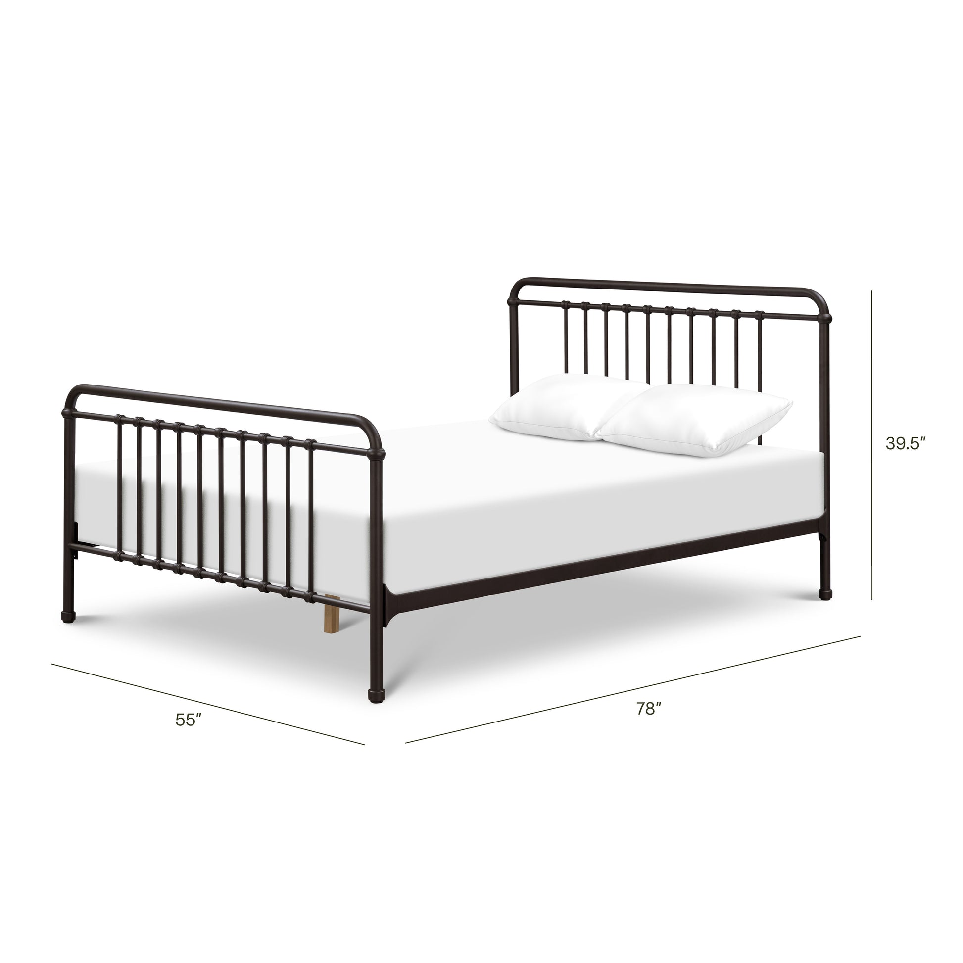 M15396UR,Namesake Kids,Winston Full Bed in Vintage Iron