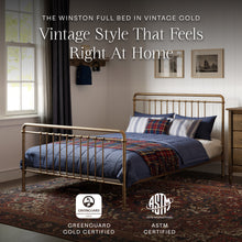 M15396VG,Namesake Kids,Winston Full Bed in Vintage Gold