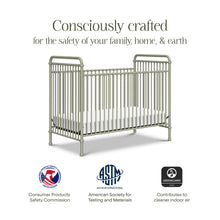 M15501HS,Namesake,Abigail 3-in-1 Convertible Crib in Heirloom Sage