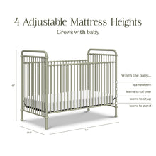 M15501HS,Namesake,Abigail 3-in-1 Convertible Crib in Heirloom Sage