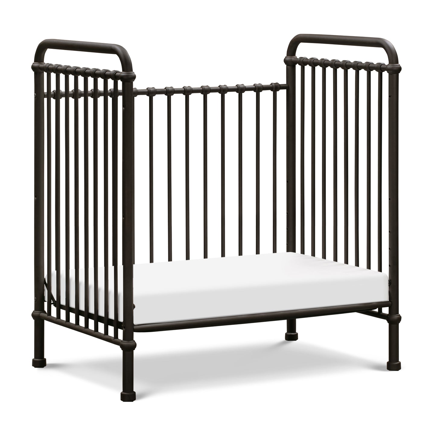 M15598UR,Namesake,Abigail 3-in-1 Convertible Mini Crib in Vintage Iron
