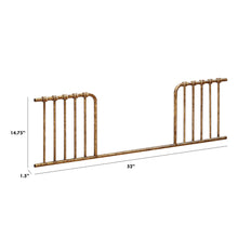 M15599VG,Namesake,Toddler Bed Conversion Kit for Abigail and Winston in Vintage Gold